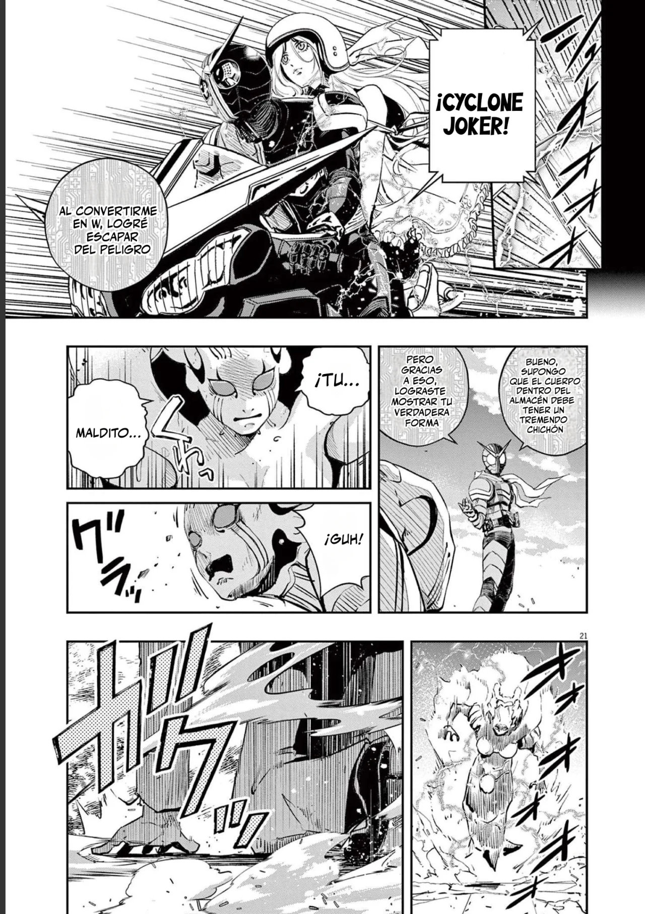 Kamen Rider W : Fuuto Detectives Capítulo 115 - Page 22