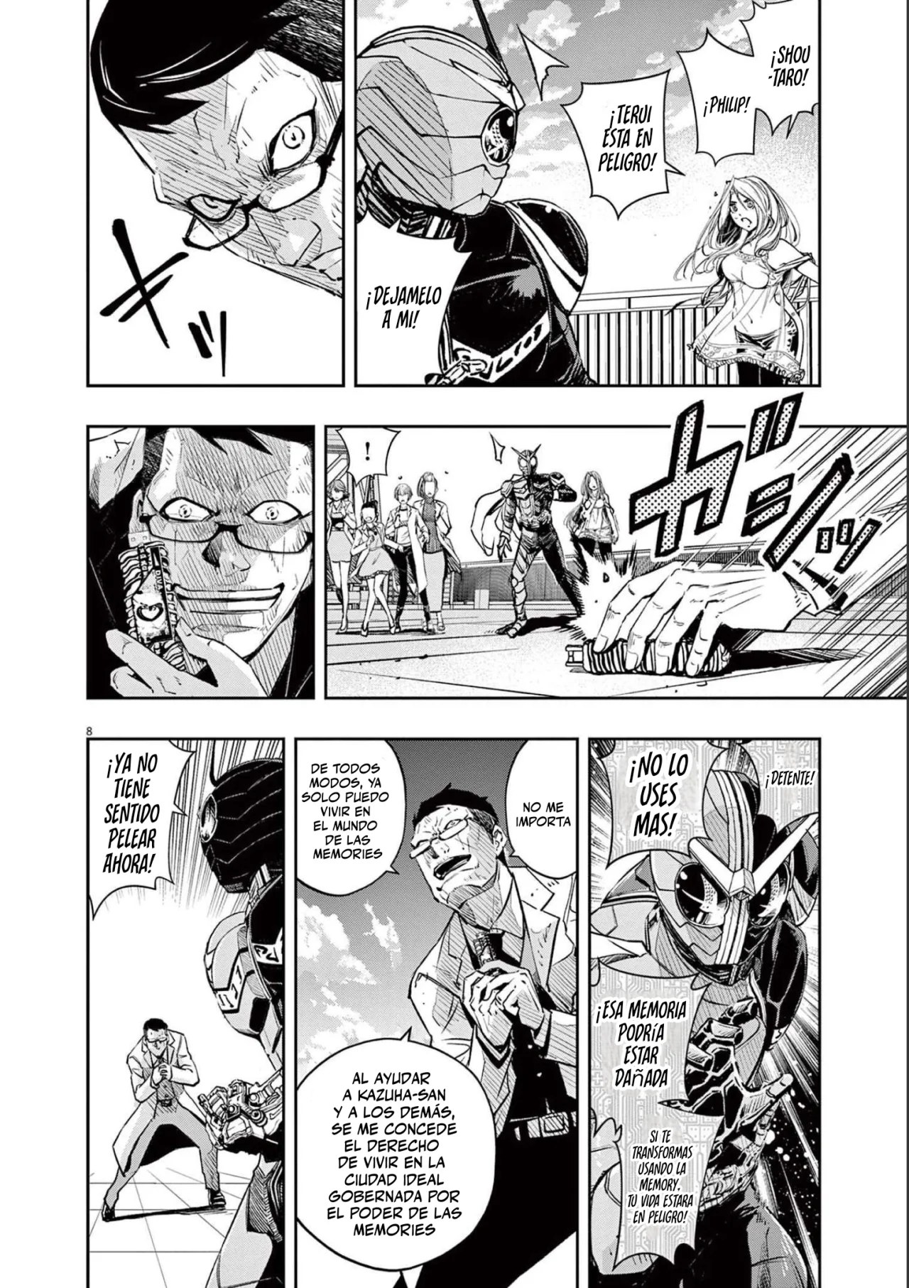 Kamen Rider W : Fuuto Detectives Capítulo 116 - Page 9