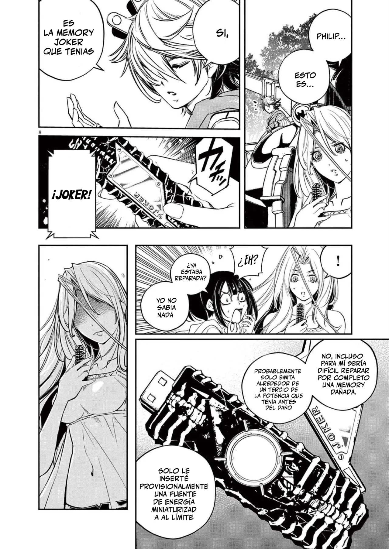 Kamen Rider W : Fuuto Detectives Capítulo 123 - Page 9