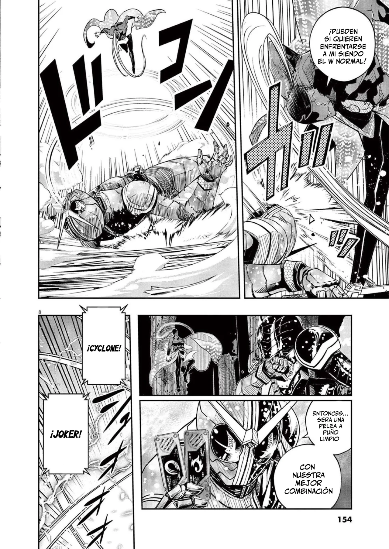 Kamen Rider W : Fuuto Detectives Capítulo 125 - Page 9