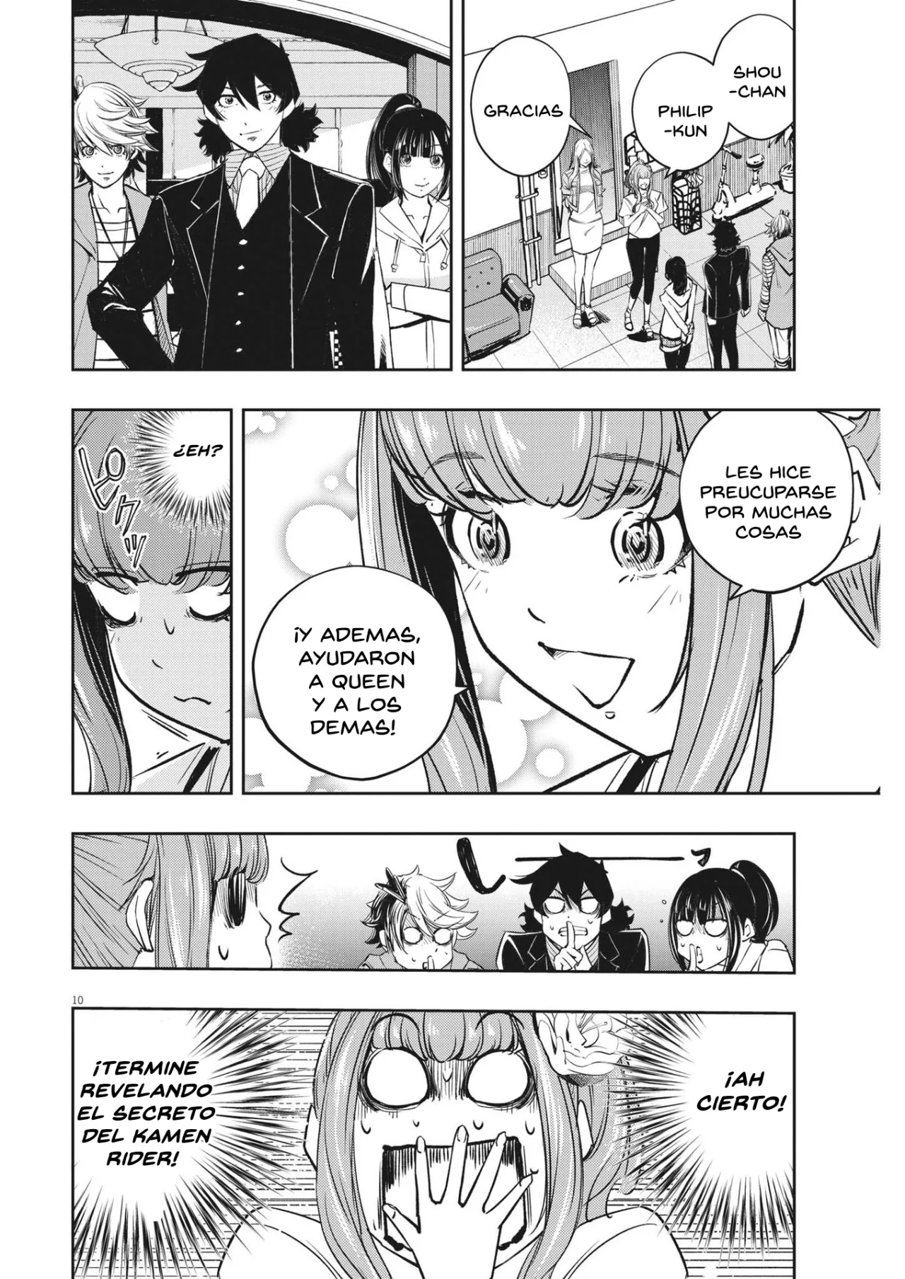 Kamen Rider W : Fuuto Detectives Capítulo 143 - Page 11