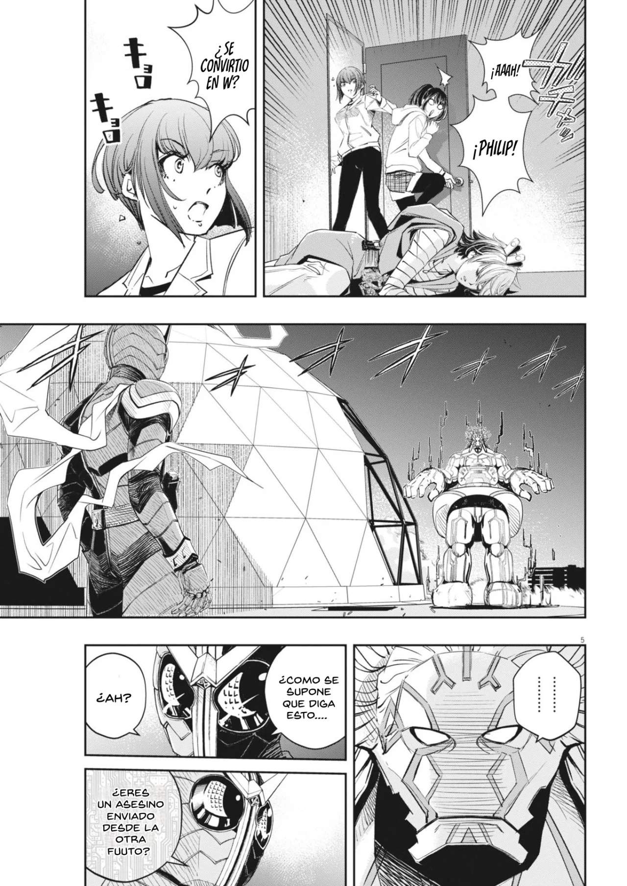 Kamen Rider W : Fuuto Detectives Capítulo 154 - Page 6