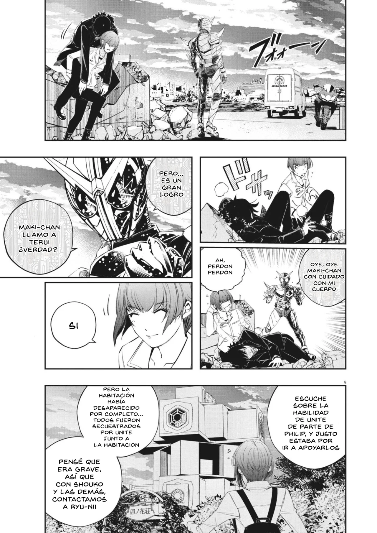 Kamen Rider W : Fuuto Detectives Capítulo 158 - Page 10