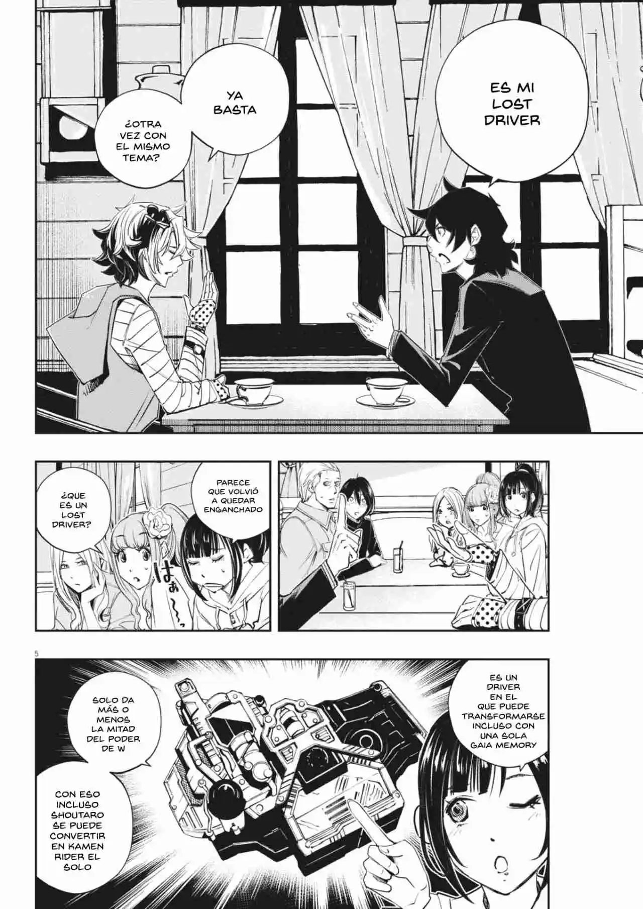 Kamen Rider W : Fuuto Detectives Capítulo 160 - Page 5