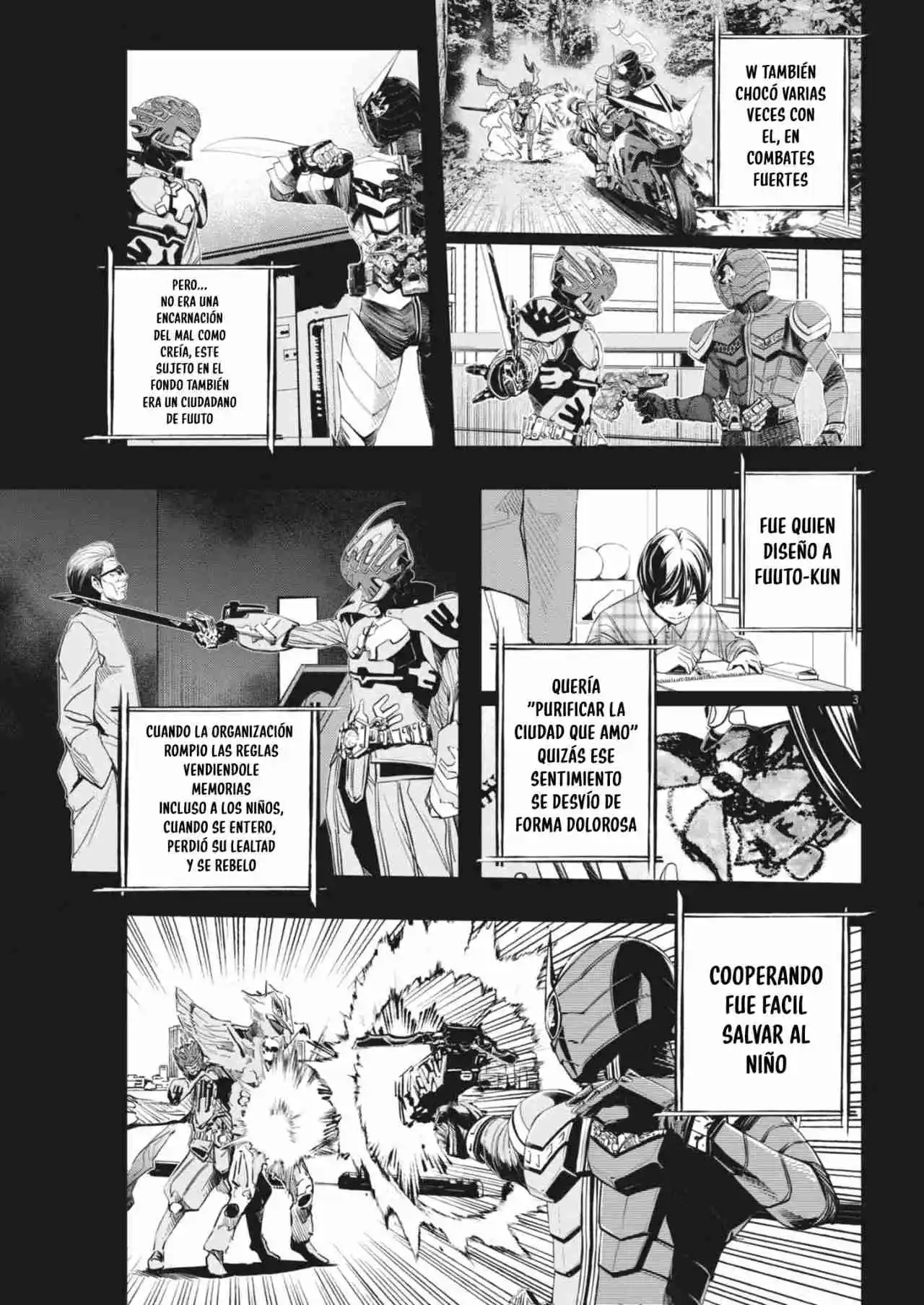 Kamen Rider W : Fuuto Detectives Capítulo 161 - Page 4