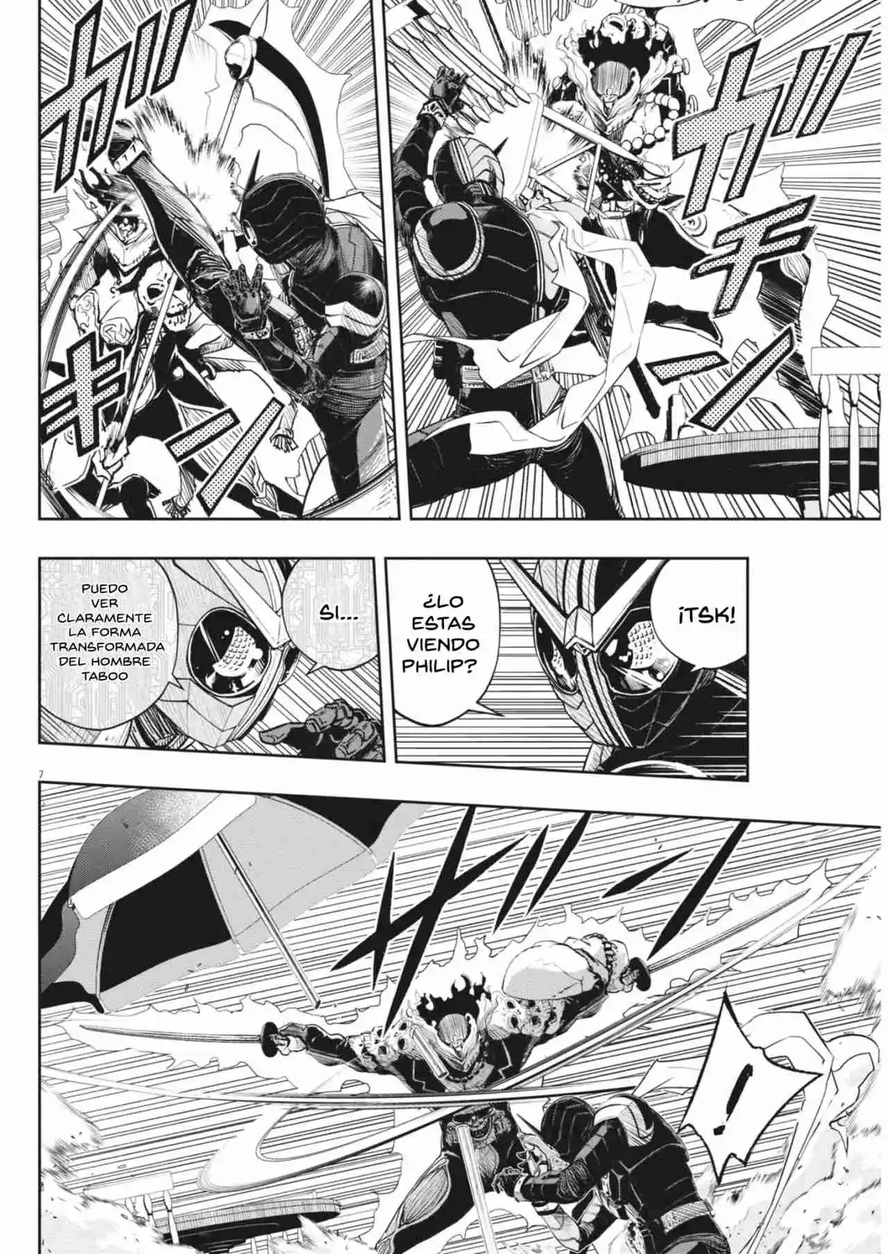 Kamen Rider W : Fuuto Detectives Capítulo 163 - Page 7