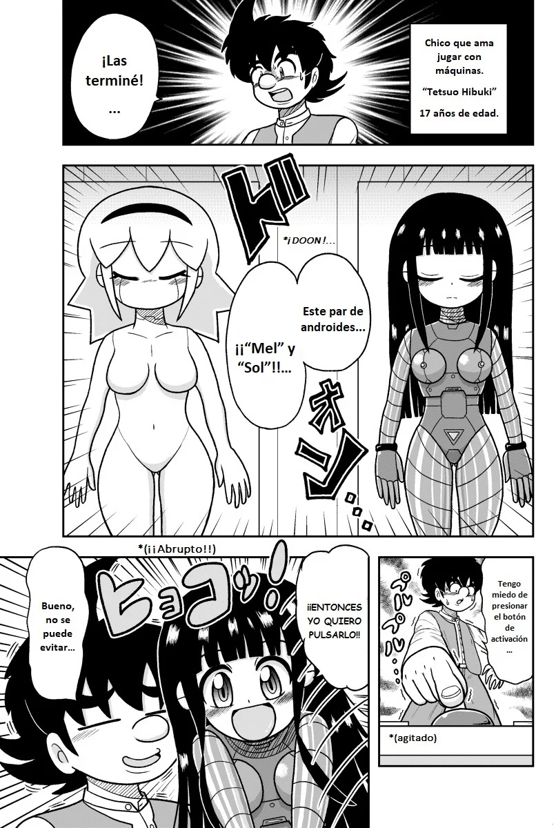 ¡Las maravillas de acero, Mel y Sol! Capítulo 1 - Page 1
