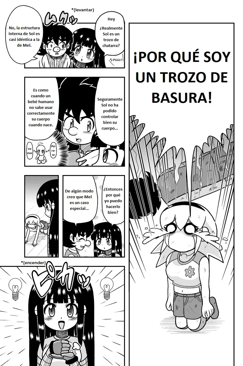 ¡Las maravillas de acero, Mel y Sol! Capítulo 1 - Page 11