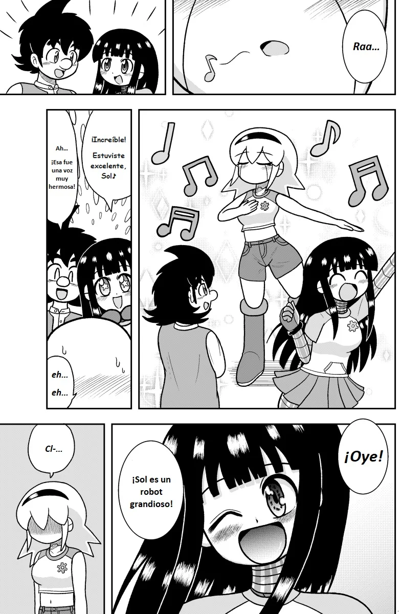 ¡Las maravillas de acero, Mel y Sol! Capítulo 1 - Page 15