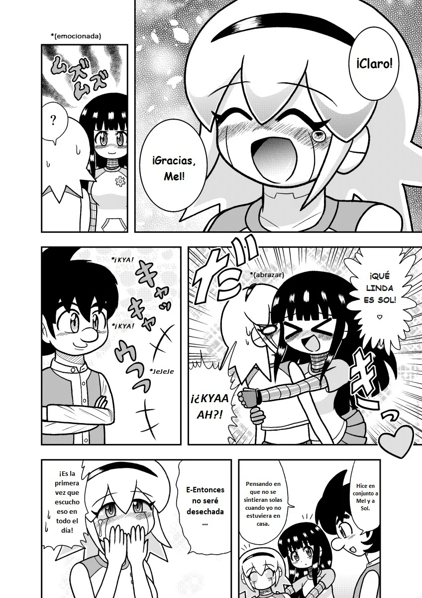¡Las maravillas de acero, Mel y Sol! Capítulo 1 - Page 16