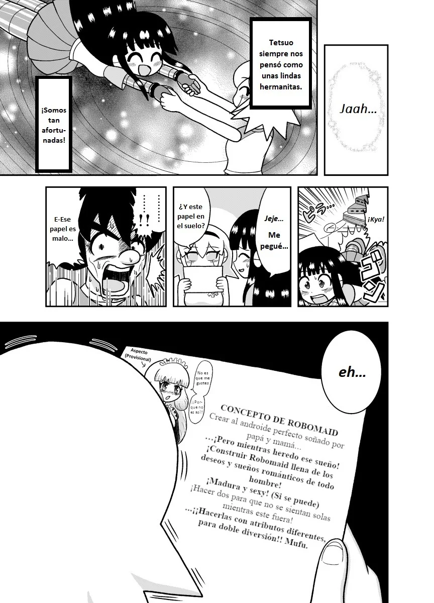 ¡Las maravillas de acero, Mel y Sol! Capítulo 1 - Page 17