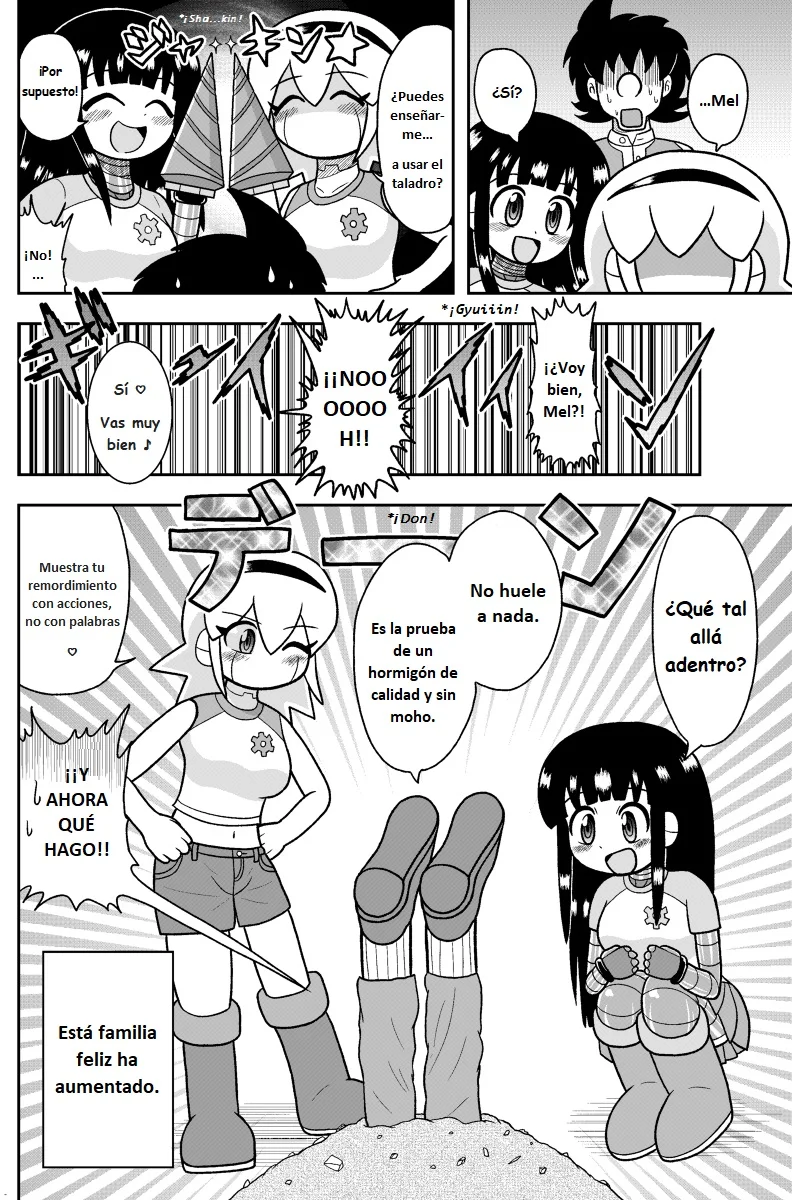 ¡Las maravillas de acero, Mel y Sol! Capítulo 1 - Page 18