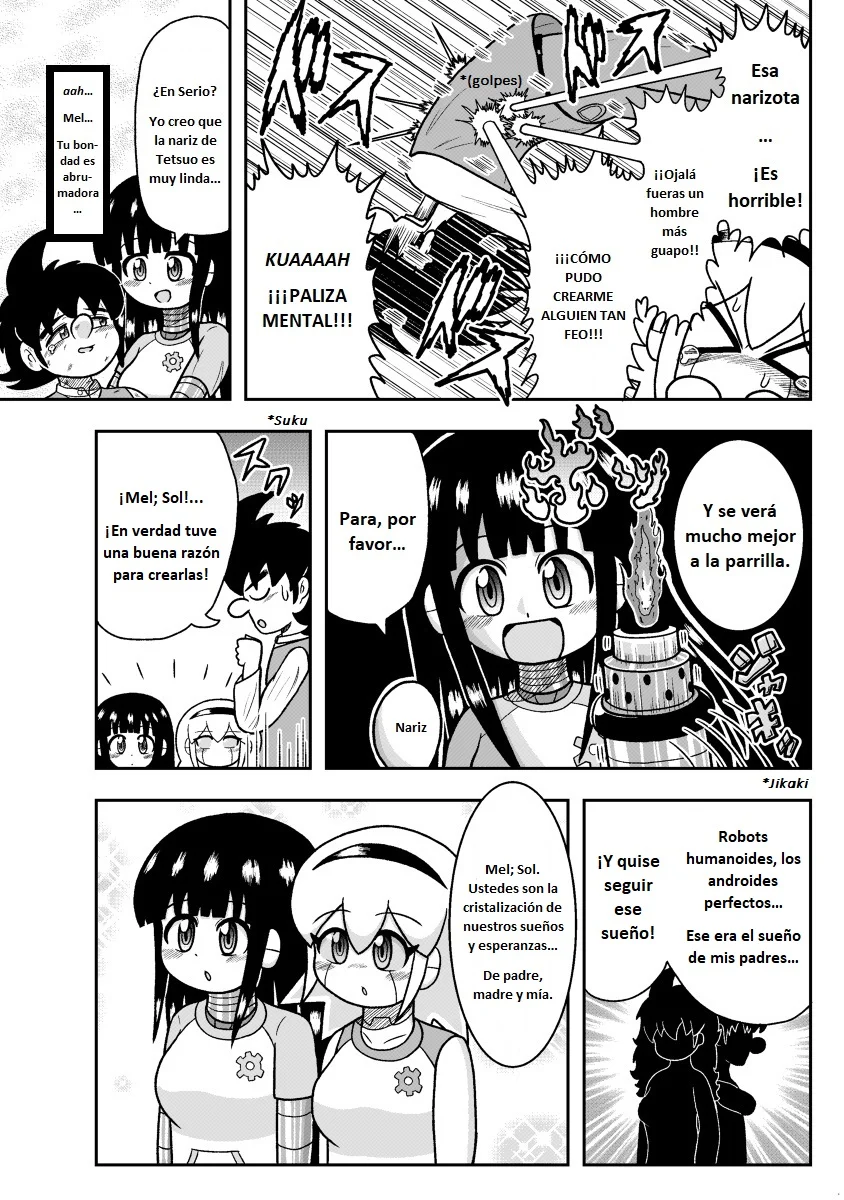 ¡Las maravillas de acero, Mel y Sol! Capítulo 1 - Page 5