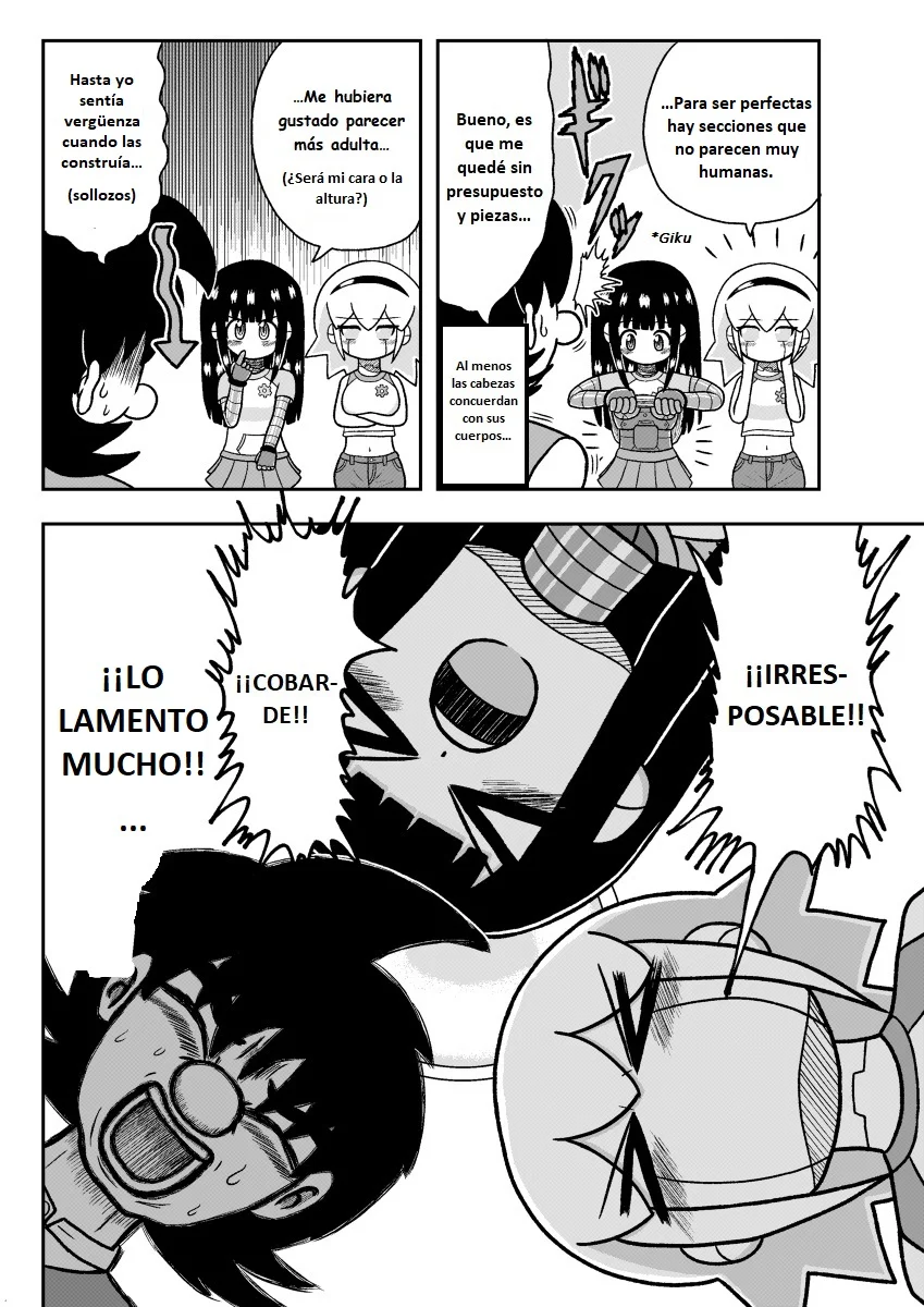 ¡Las maravillas de acero, Mel y Sol! Capítulo 1 - Page 6
