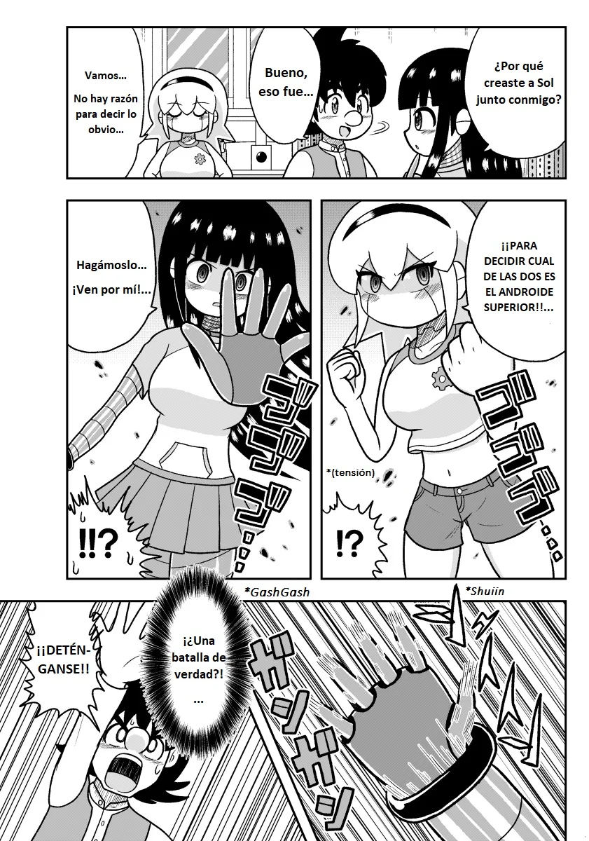 ¡Las maravillas de acero, Mel y Sol! Capítulo 1 - Page 7