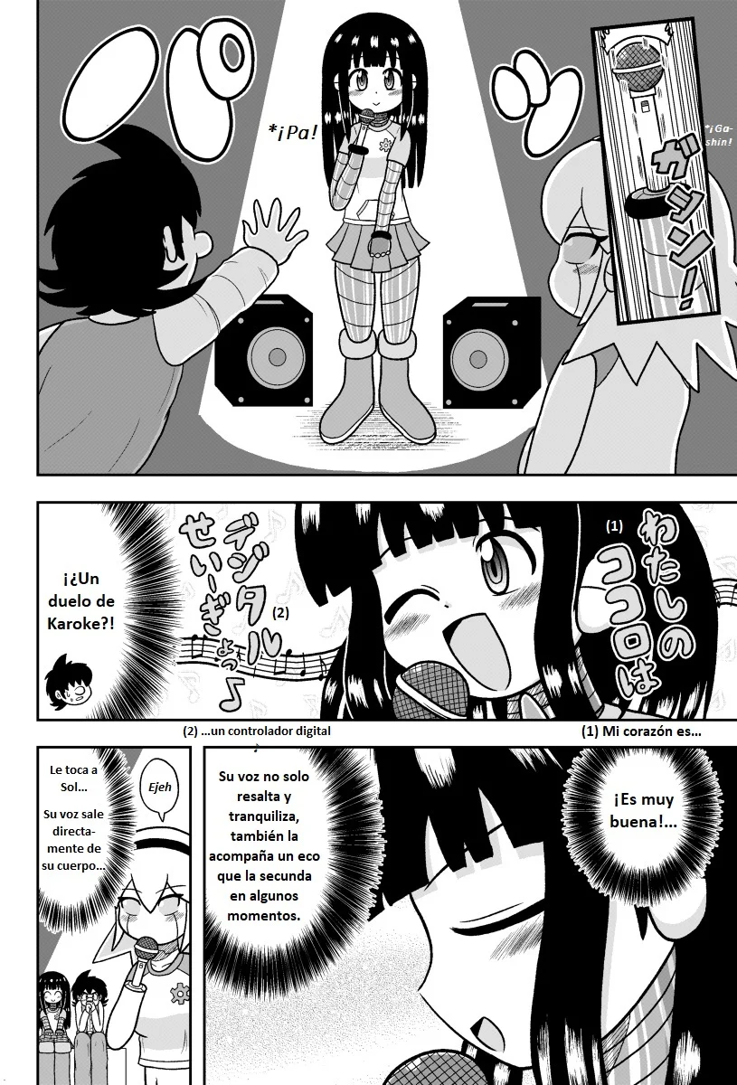 ¡Las maravillas de acero, Mel y Sol! Capítulo 1 - Page 8