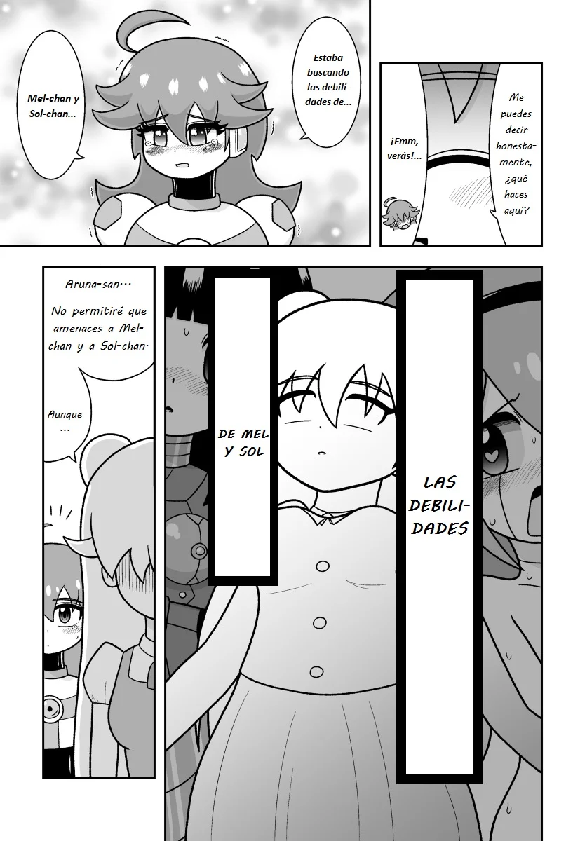 ¡Las maravillas de acero, Mel y Sol! Capítulo 10 - Page 3