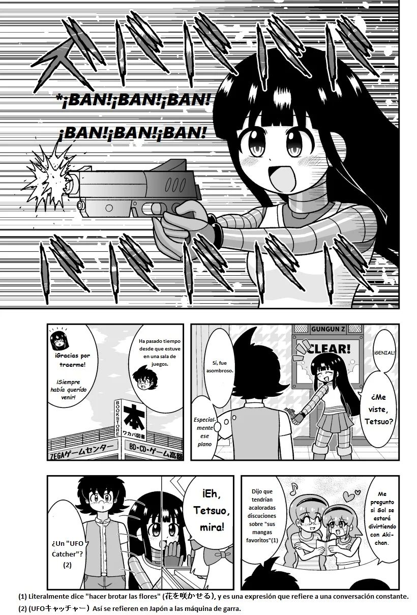¡Las maravillas de acero, Mel y Sol! Capítulo 12 - Page 1