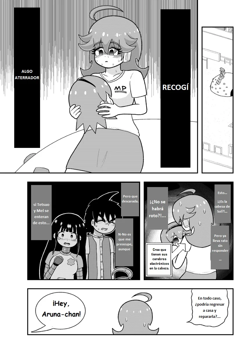 ¡Las maravillas de acero, Mel y Sol! Capítulo 14 - Page 3