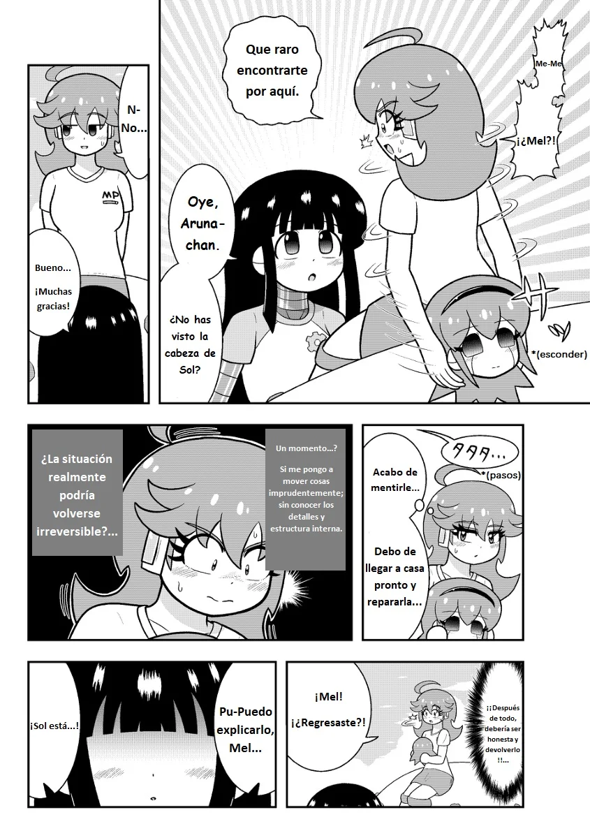 ¡Las maravillas de acero, Mel y Sol! Capítulo 14 - Page 4