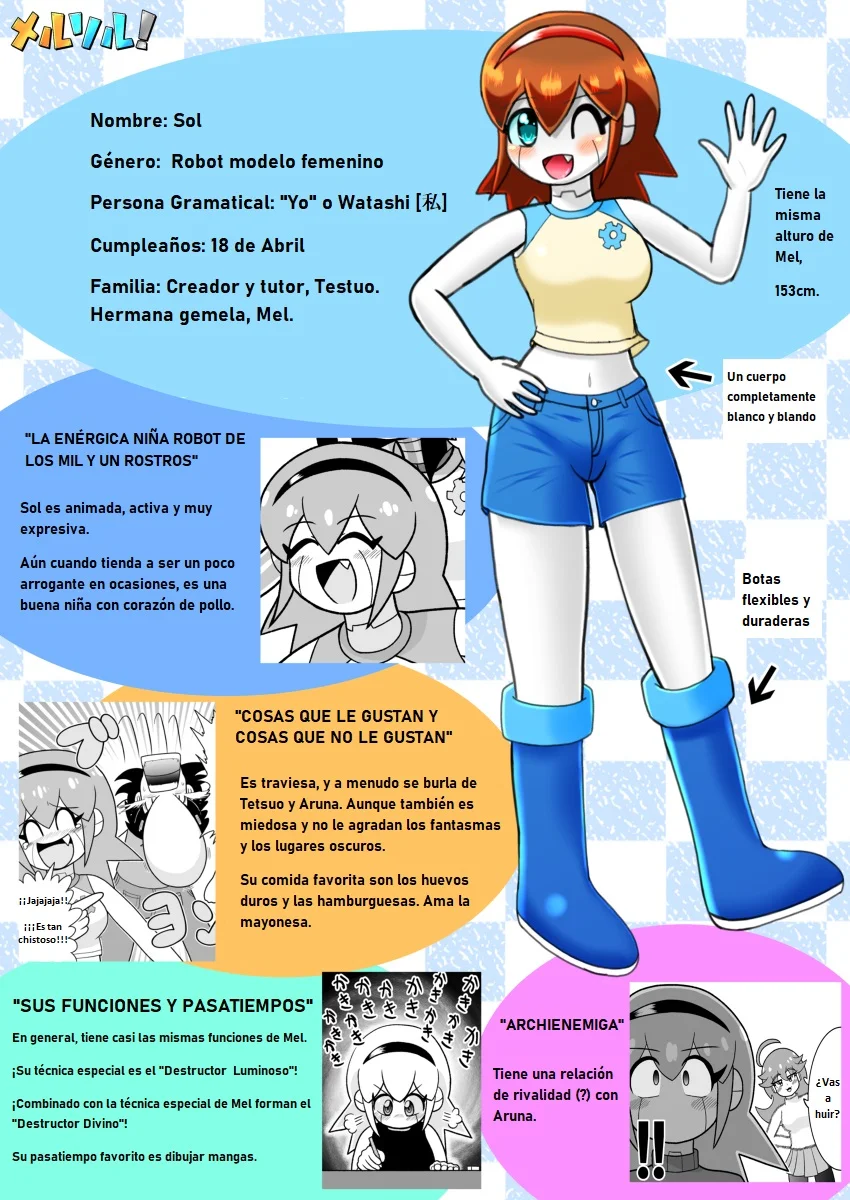 ¡Las maravillas de acero, Mel y Sol! Capítulo 15.5 - Page 2