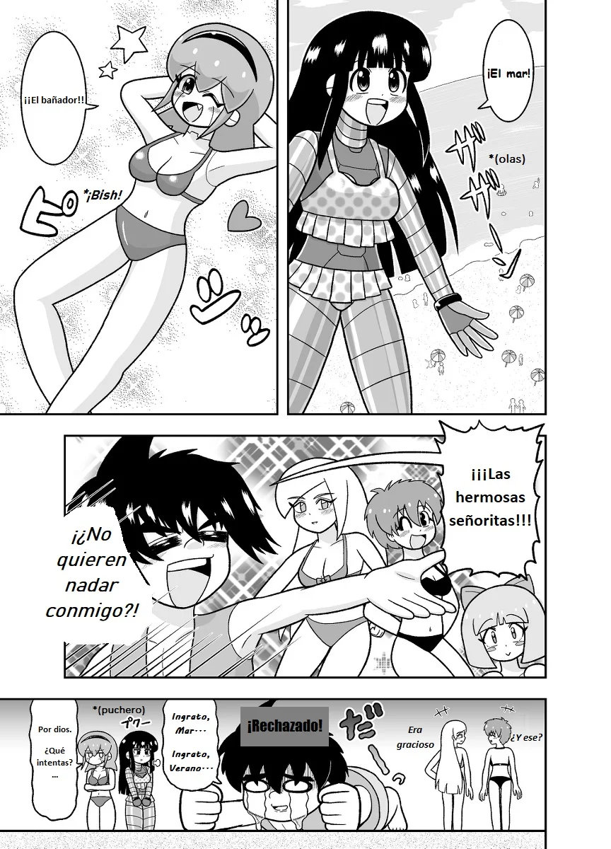 ¡Las maravillas de acero, Mel y Sol! Capítulo 15 - Page 1