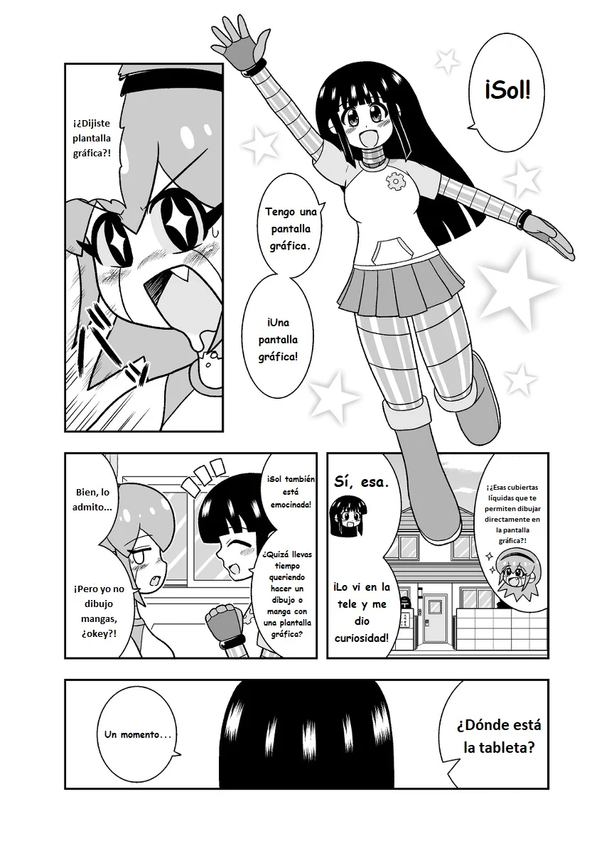 ¡Las maravillas de acero, Mel y Sol! Capítulo 16 - Page 1