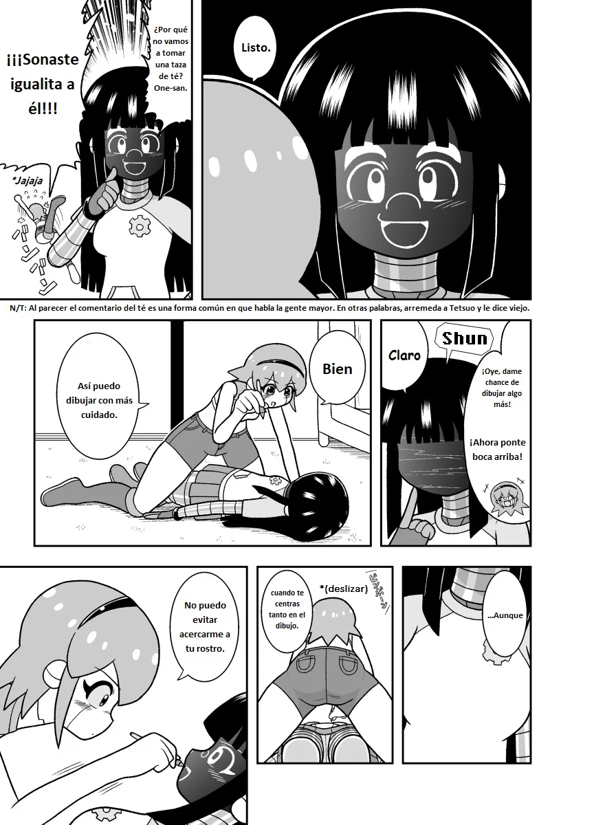 ¡Las maravillas de acero, Mel y Sol! Capítulo 16 - Page 3