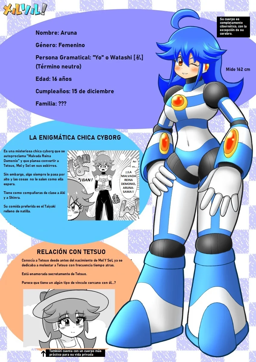 ¡Las maravillas de acero, Mel y Sol! Capítulo 19.5 - Page 1