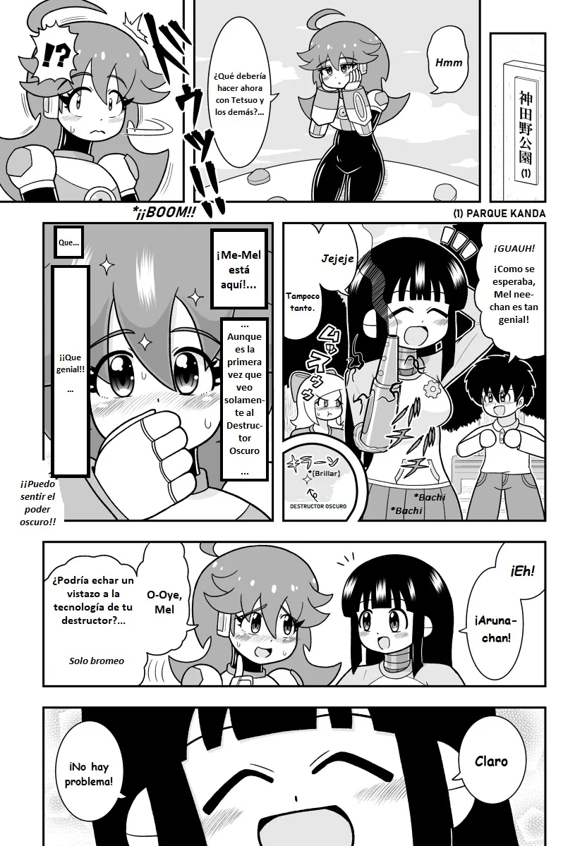 ¡Las maravillas de acero, Mel y Sol! Capítulo 19 - Page 1