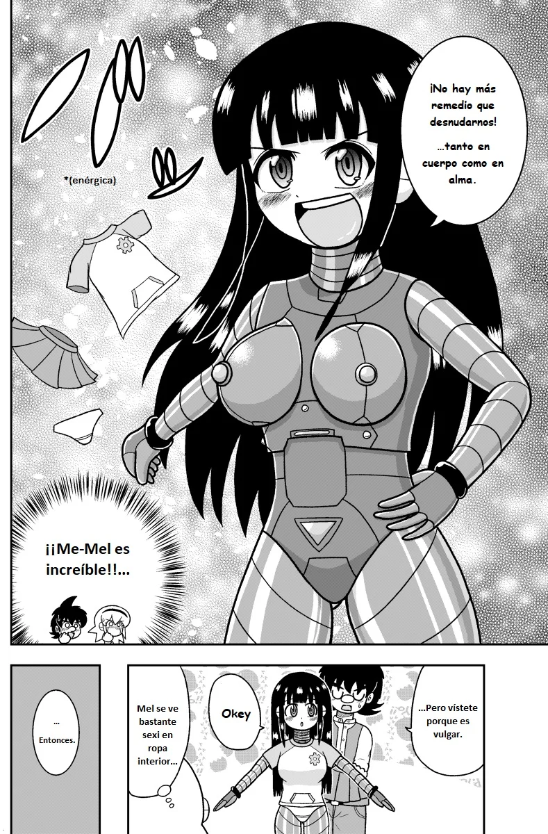 ¡Las maravillas de acero, Mel y Sol! Capítulo 2 - Page 6