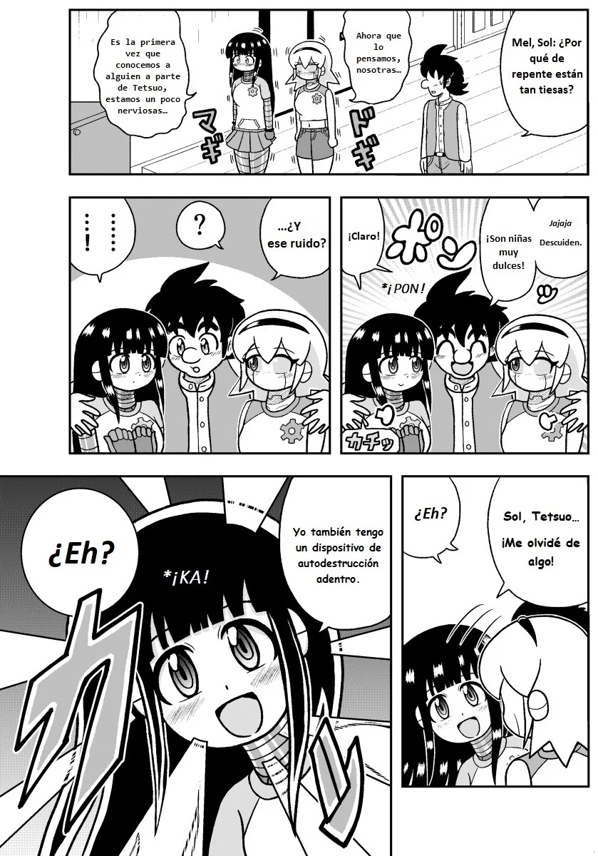 ¡Las maravillas de acero, Mel y Sol! Capítulo 2 - Page 7