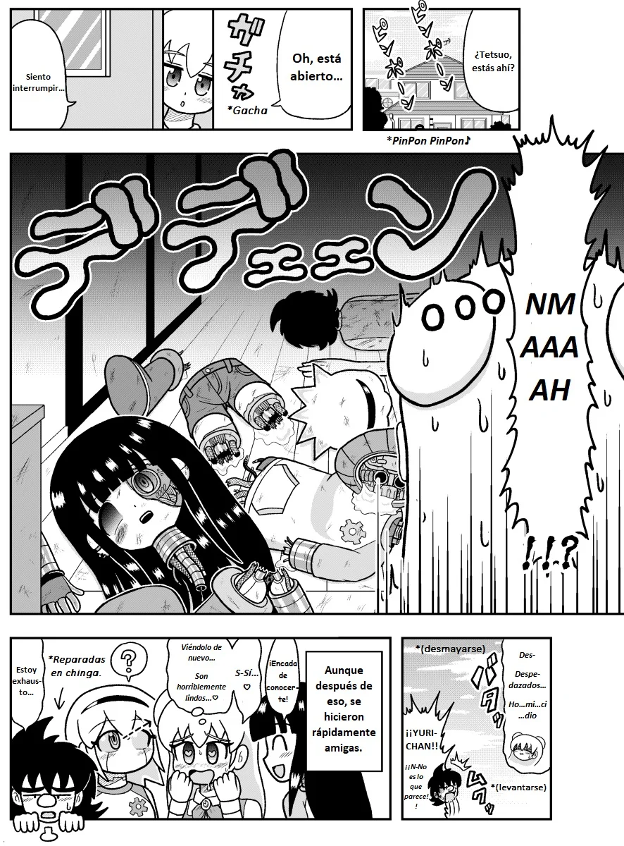 ¡Las maravillas de acero, Mel y Sol! Capítulo 2 - Page 8
