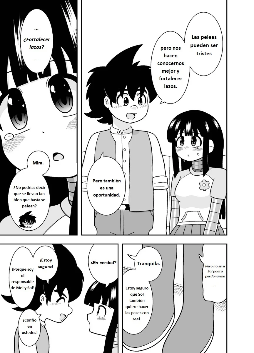 ¡Las maravillas de acero, Mel y Sol! Capítulo 20 - Page 7