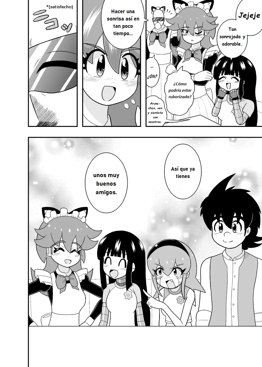 ¡Las maravillas de acero, Mel y Sol! Capítulo 21 - Page 14