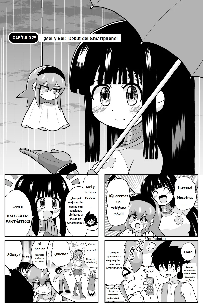 ¡Las maravillas de acero, Mel y Sol! Capítulo 29 - Page 1