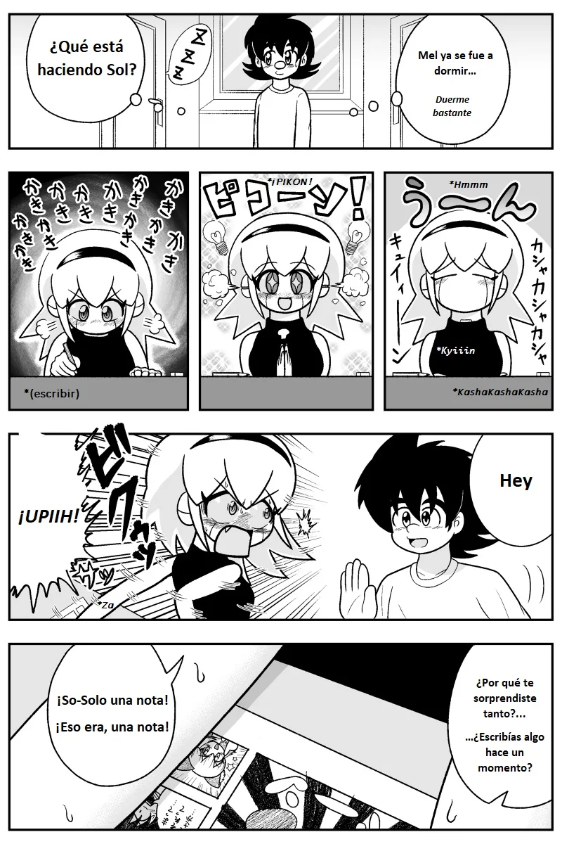 ¡Las maravillas de acero, Mel y Sol! Capítulo 3 - Page 8