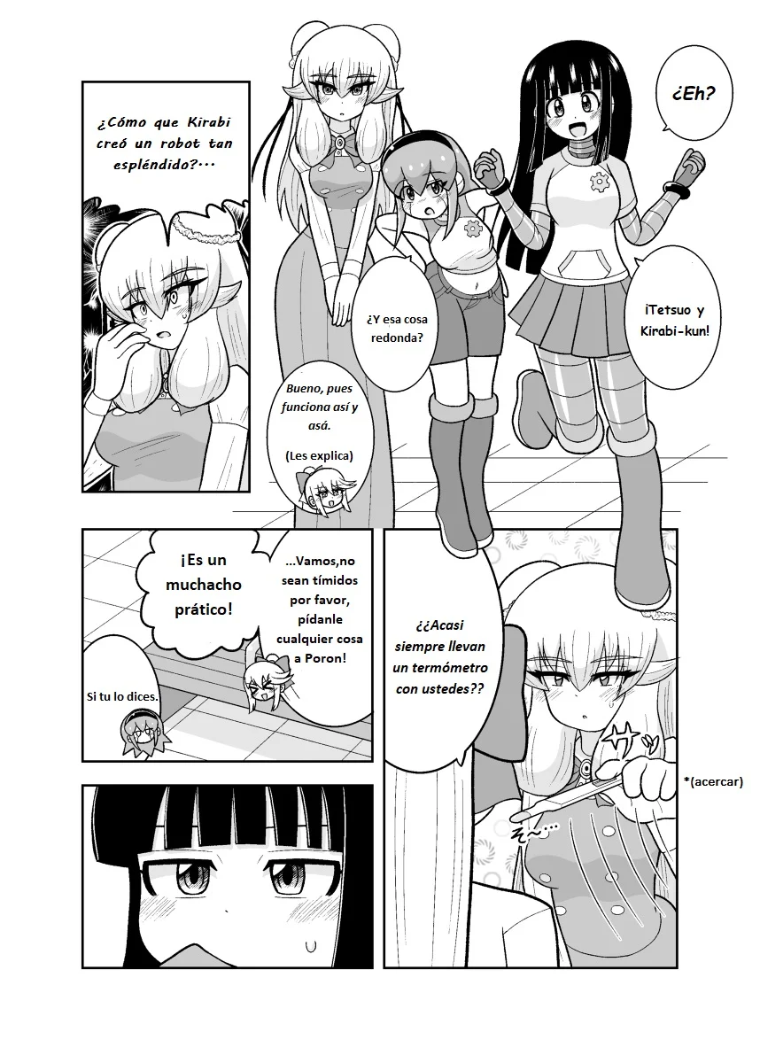 ¡Las maravillas de acero, Mel y Sol! Capítulo 31 - Page 4
