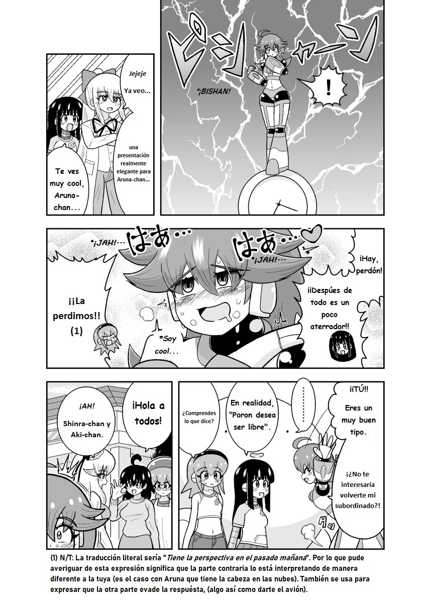 ¡Las maravillas de acero, Mel y Sol! Capítulo 31 - Page 8