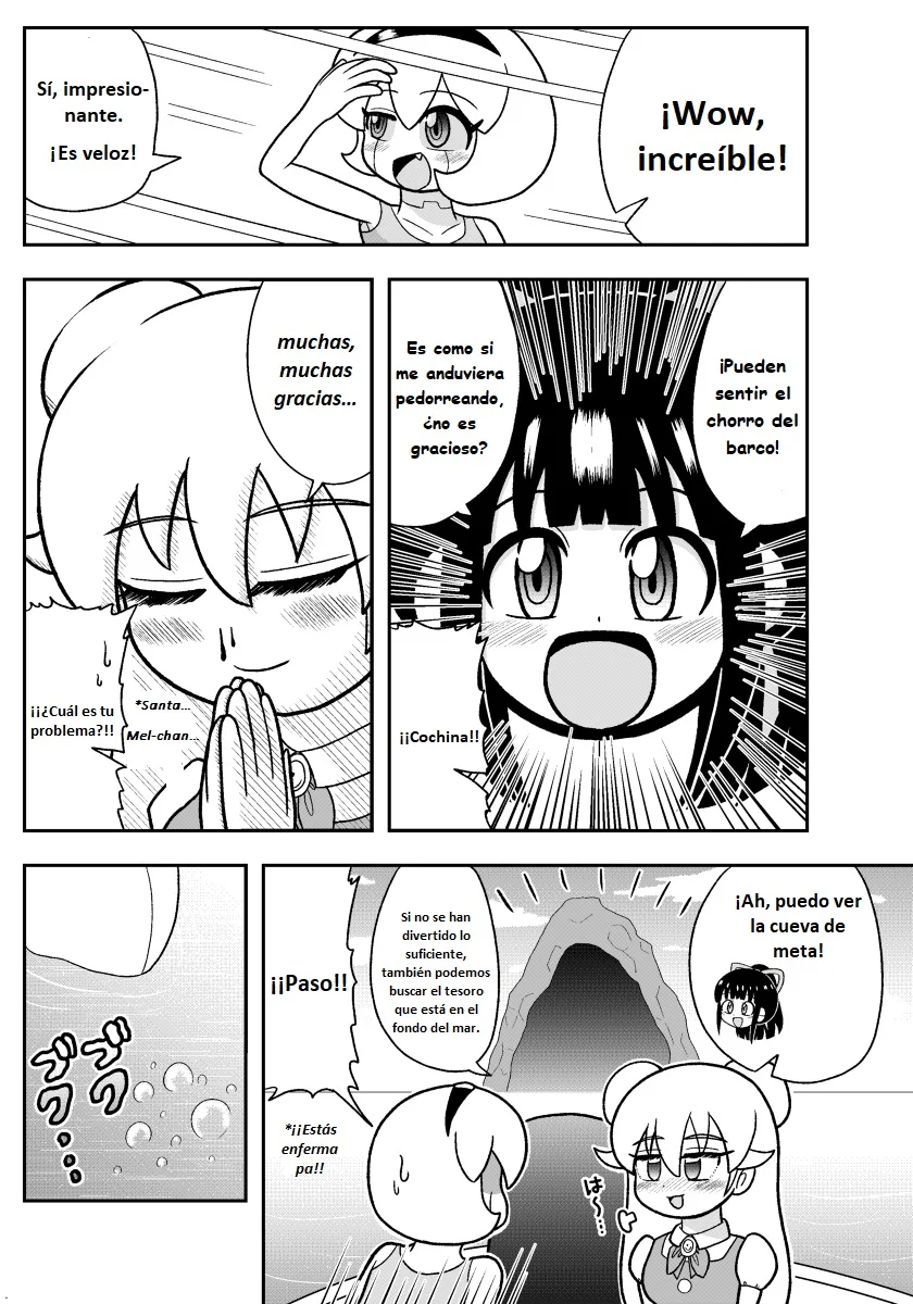 ¡Las maravillas de acero, Mel y Sol! Capítulo 4 - Page 12