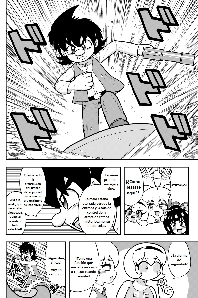 ¡Las maravillas de acero, Mel y Sol! Capítulo 4 - Page 16
