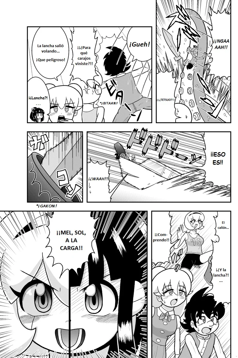 ¡Las maravillas de acero, Mel y Sol! Capítulo 4 - Page 17