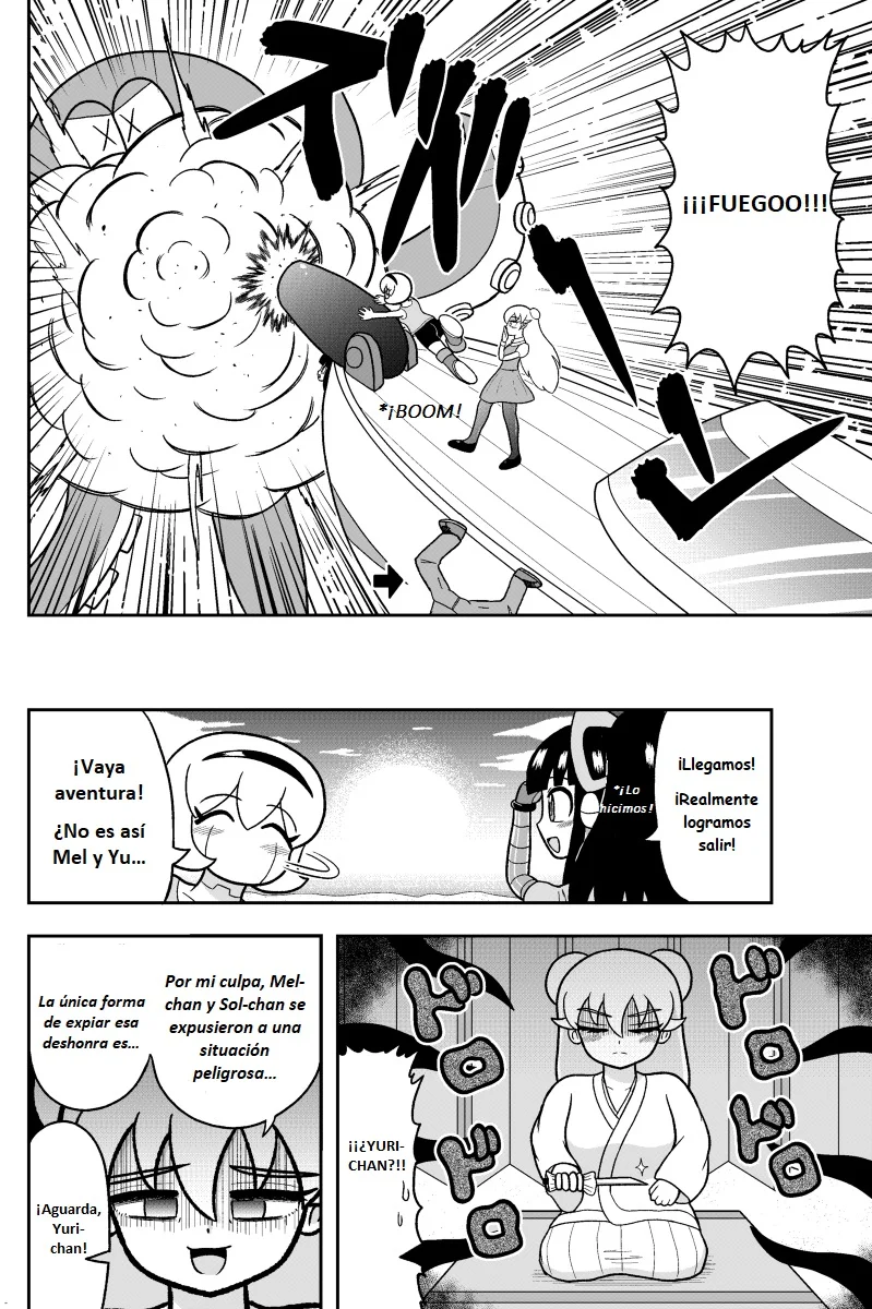 ¡Las maravillas de acero, Mel y Sol! Capítulo 4 - Page 18