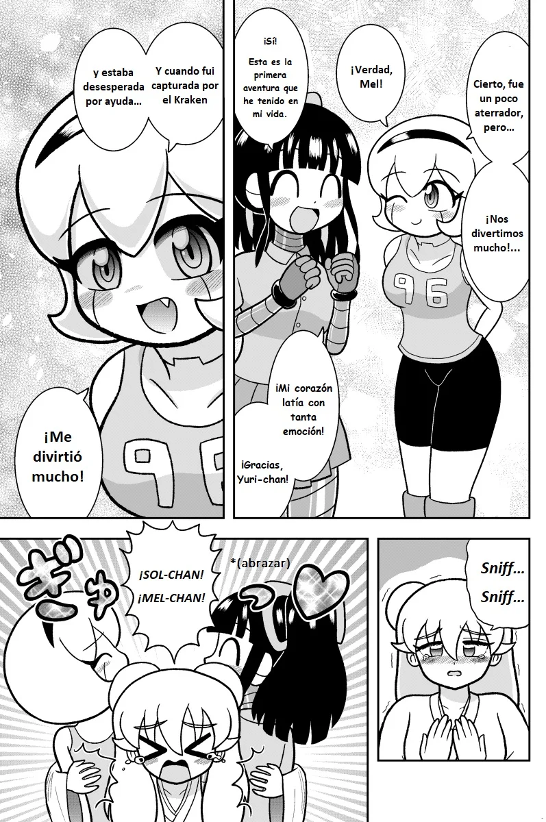 ¡Las maravillas de acero, Mel y Sol! Capítulo 4 - Page 19