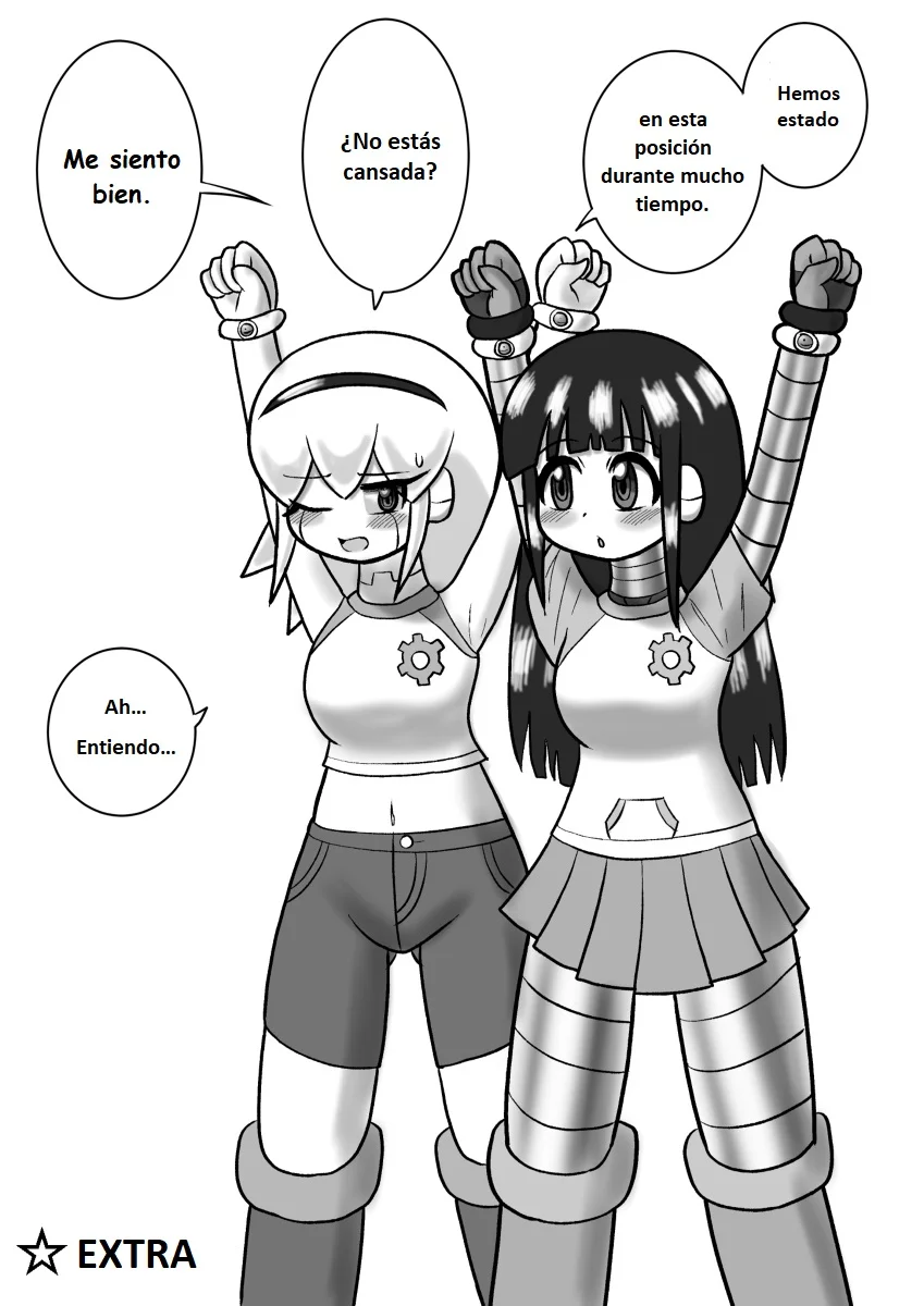 ¡Las maravillas de acero, Mel y Sol! Capítulo 5.5 - Page 1