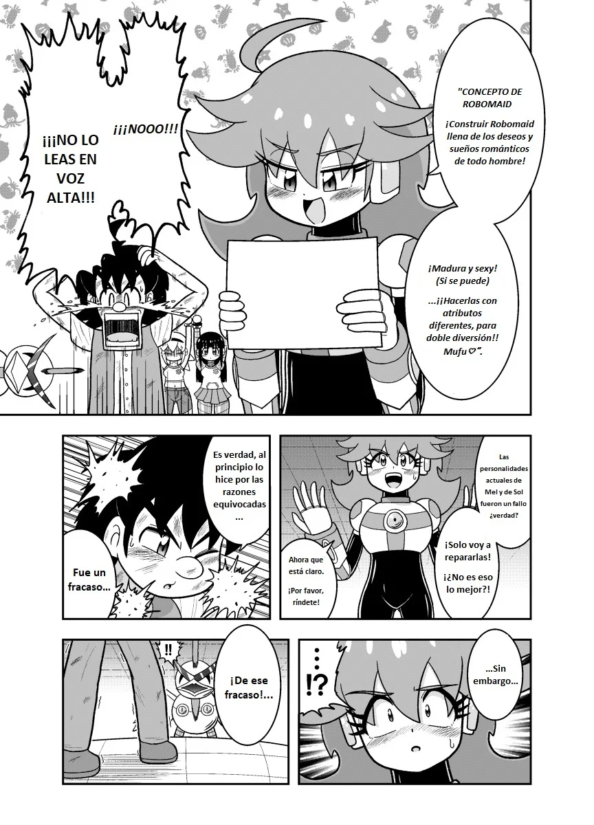 ¡Las maravillas de acero, Mel y Sol! Capítulo 5 - Page 17