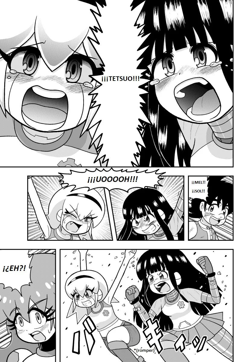 ¡Las maravillas de acero, Mel y Sol! Capítulo 5 - Page 23