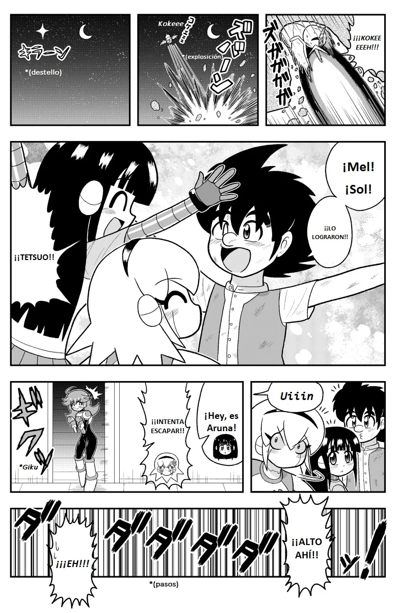 ¡Las maravillas de acero, Mel y Sol! Capítulo 5 - Page 27