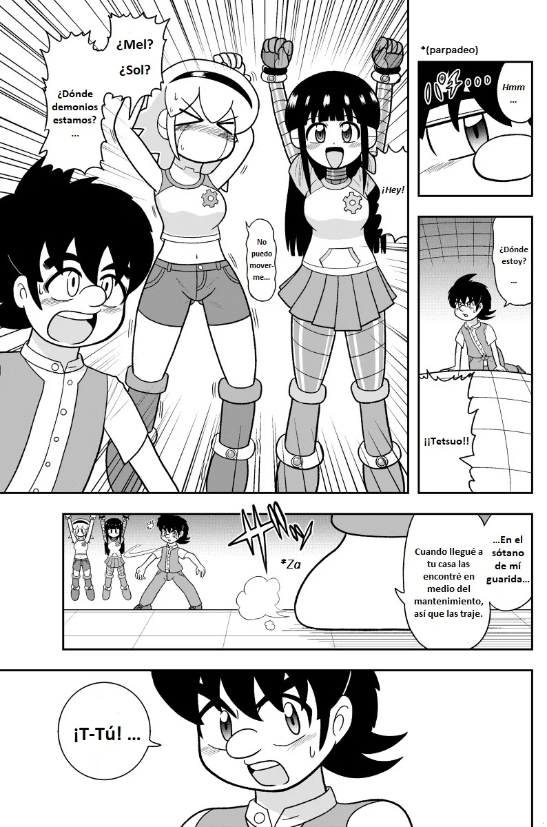 ¡Las maravillas de acero, Mel y Sol! Capítulo 5 - Page 5