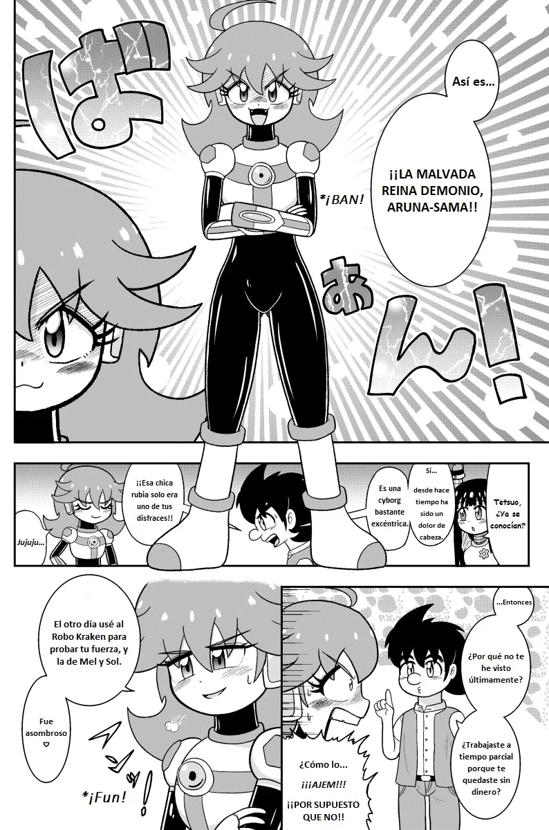 ¡Las maravillas de acero, Mel y Sol! Capítulo 5 - Page 6